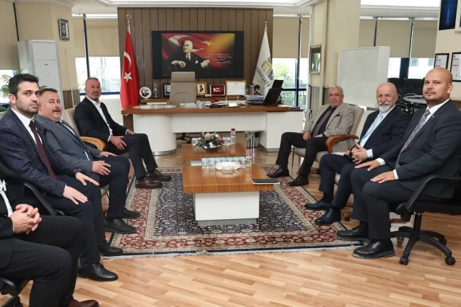 Bursa Nilüfer'den Mustafakemalpaşa ve Karacabey'e iş birliği ziyareti