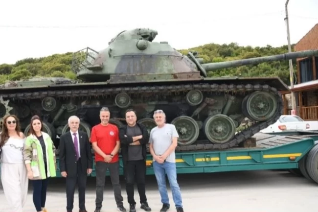 Keşan'da dalış turizmine yeni nefes: M62 T modeli tank batırılıyor