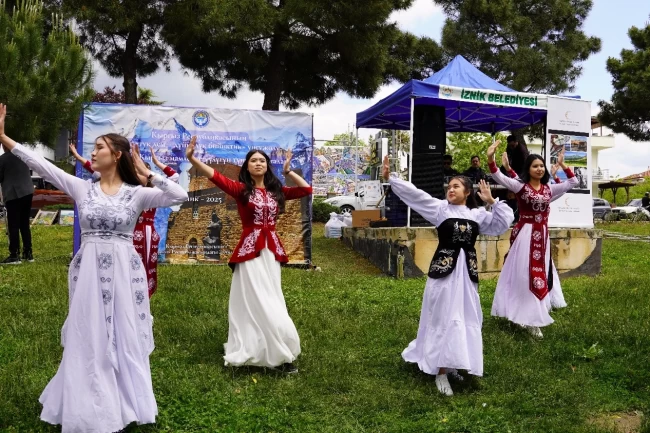 Kırgız halkı Bursa İznik'teki şenliklerde buluştu