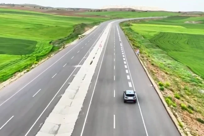 Türkiye'de bir ilk... Nallıhan-Beypazarı 'melodili yol' oldu