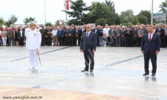 BÜYÜK ZAFER’İN 95. YILI TÖRENLERLE KUTLANDI