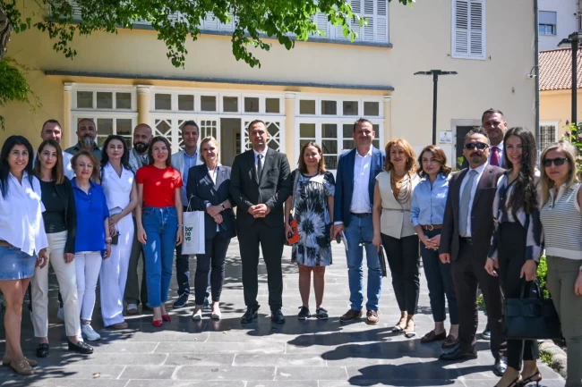 İzmir Bornova'da Goethe Enstitüsü ile iş birliği buluşması