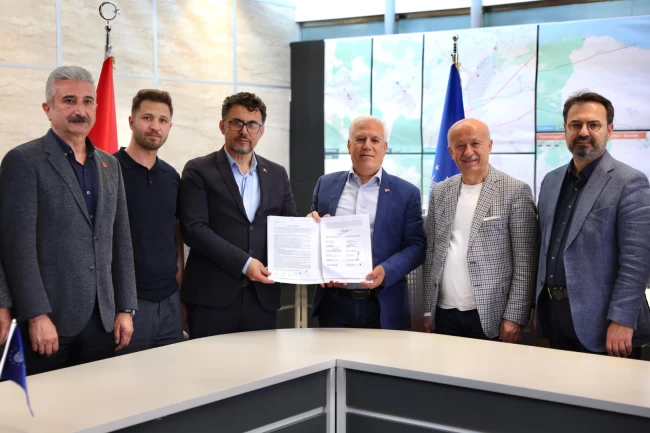 Bursa'da grev sona erdi! BURULAŞ ile Demiryol-İş arasında toplu iş sözleşmesi imzalandı!