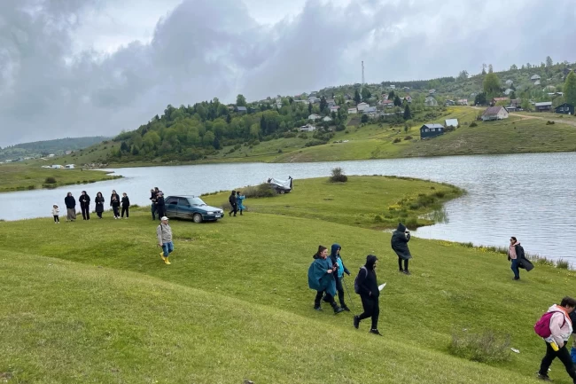 Doğa tutkunları Karagöl'ü adım adım keşfetti