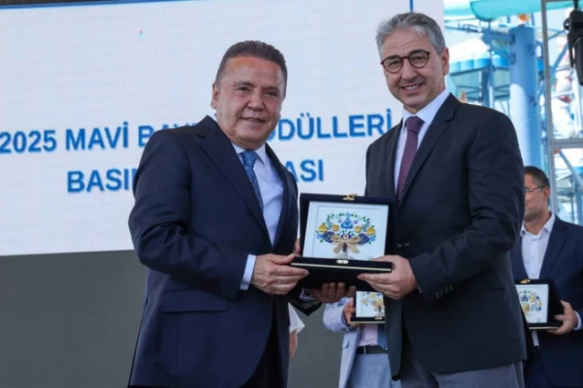 TÜRÇEV'den Antalya Büyükşehir Belediyesi'ne 6. Çevre Ödülü