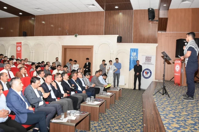 Mardin'de şiirle dayanışma! Gazze temalı dinleti büyük ilgi gördü