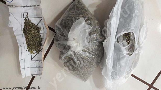 UYUŞTURUCU OPERASYONU YAPILDI