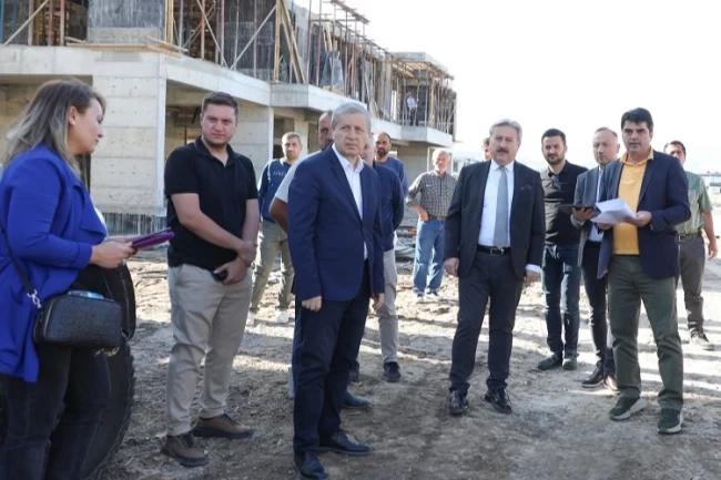 Kayseri Melikgazi'de örnek yaşam alanı yükseliyor