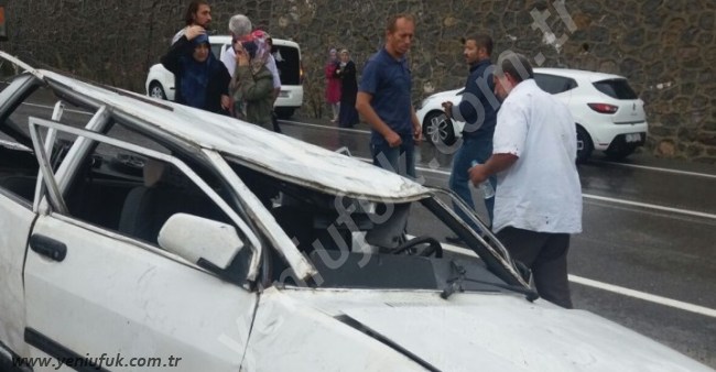 EREĞLİ’DE KAZA 3 YARALI