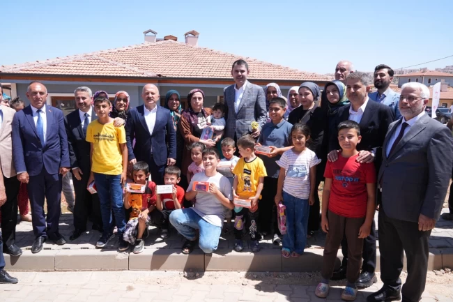 Bakan Kurum'a Adıyaman Zey Köyü'nden teşekkür