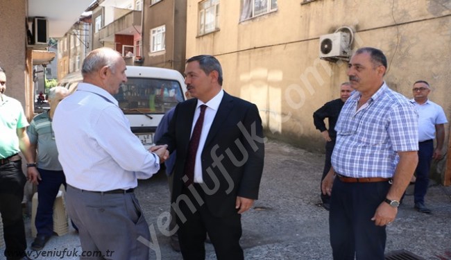 UYSAL ÇALIŞMALARI YERİNDE İNCELEDİ