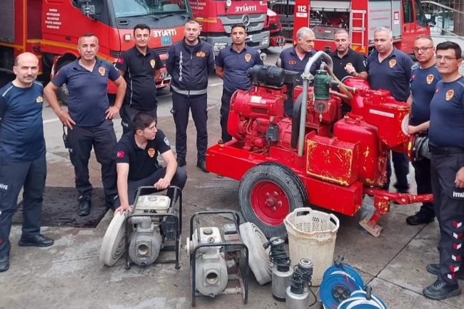 Manisa Büyükşehir ekipleri yağış ve fırtınaya karşı teyakkuzda