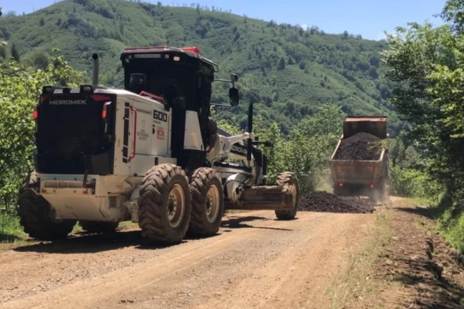 Ordu Büyükşehir'den 19 ilçede yoğun mesai