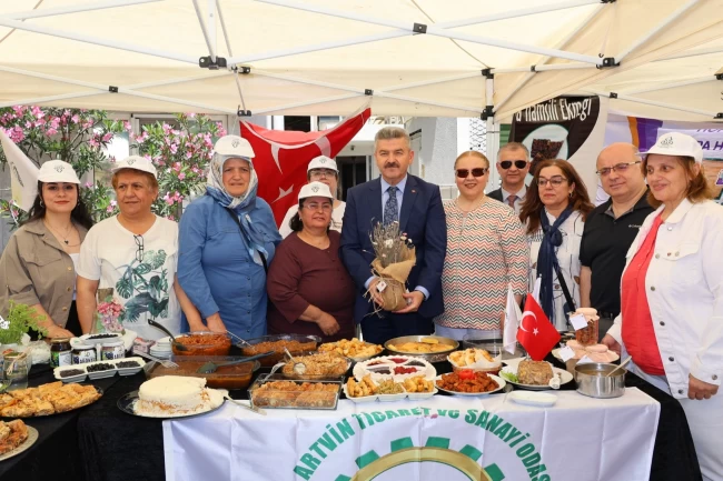 Artvin'in lezzetleri büyük fuarla tanıtıldı