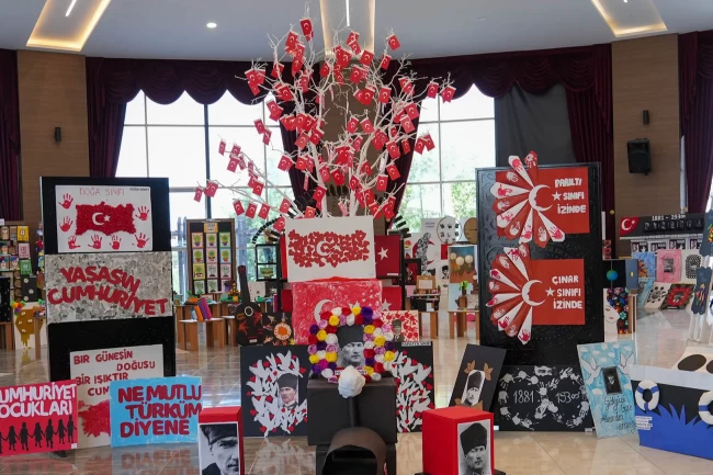 Ankaralı minik ellerin hünerleri sergide görücüye çıktı