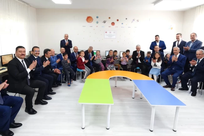 Bursa kırsalına teknoloji desteği... 64 bilgisayar eğitime kazandırıldı