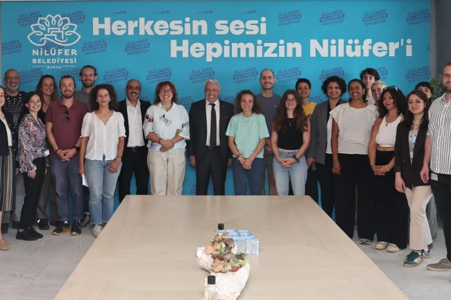 Fransa'dan gelip Nilüfer'in sağlıklı gıda politikalarını incelediler