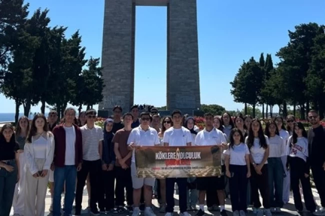 Denizlili gençler "Köklere yolculuk" ile Çanakkale ruhunu yerinde yaşadı