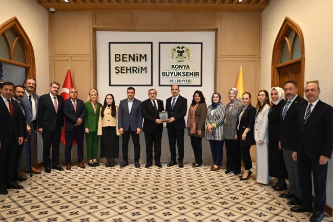 Ak Parti Genel Başkan Yardımcısı Yayman Başkan Altay'ı ziyaret etti