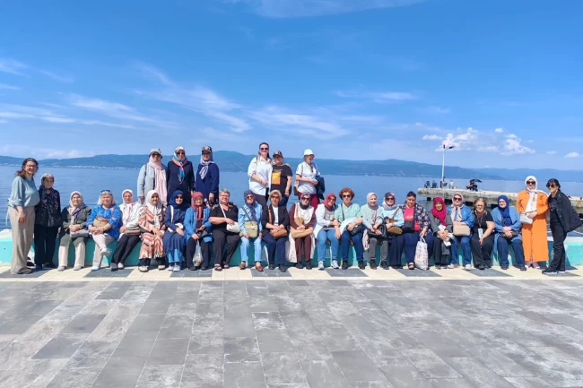 Bursa Büyükşehir'den gazi ailelerine Mudanya gezisi