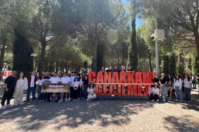 Denizlili gençler "Köklere yolculuk" ile Çanakkale ruhunu yerinde yaşadı