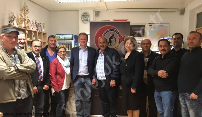VEKİL ADAYLARI AVRUPA ZONGULDAK DERNEĞİNDE..