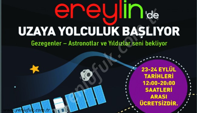 UZAYA YOLCULUK BAŞLIYOR..