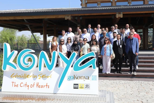 Filipinler'den gelen turizm heyeti Konya'yı keşfetti