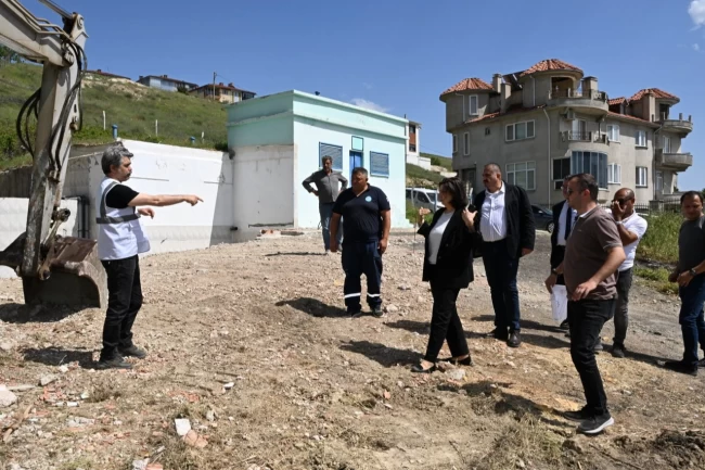 Manisa Demirci'de altyapı çalışmalarında son aşamalara gelindi