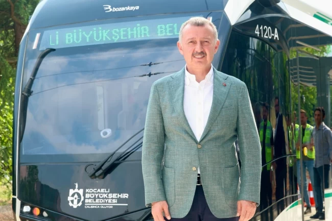 Kocaeli'de ulaşımda yeni dönem! Stadyuma tramvayla gidilecek
