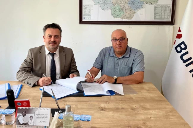 BURKENT'te toplu sözleşme sevinci