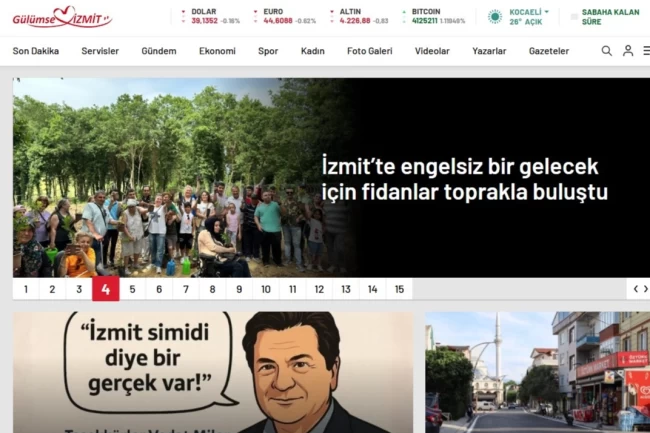 Gülümse İzmit'ten dijital başarı: 2 milyon sayfa görüntüleme