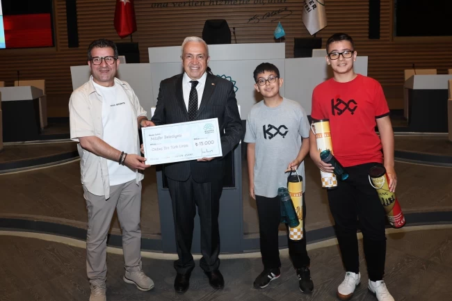 Bursa Nilüfer'de öğrenciler çevre için yarıştı