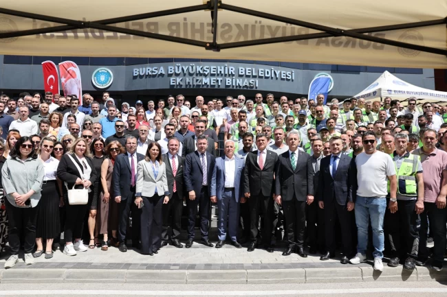 Başkan Bozbey, Bursa Büyükşehir ailesiyle bayramlaştı