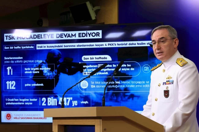 Terörle mücadelede kararlı adımlar... 4 PKK'lı daha teslim oldu, tüneller imha edildi