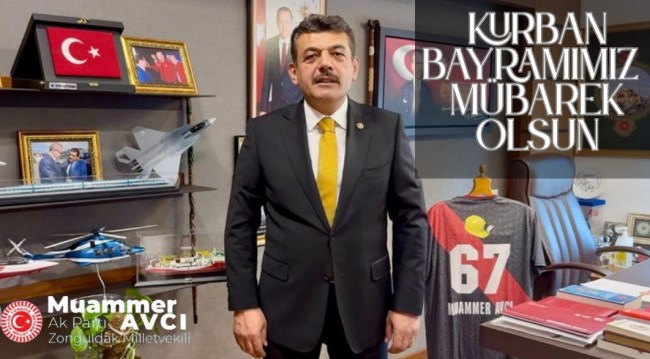 Muammer Avcı, Kurban Bayramınızı kutlar