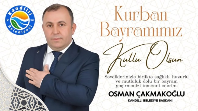 Başkan Çakmakoğlu Kurban Bayramınızı kutlar