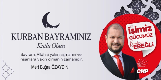 Mert Buğra Özaydın Kurban Bayramınızı kutlar