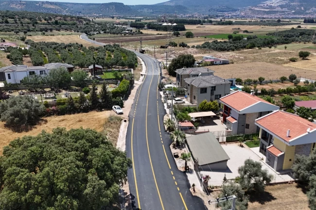 Muğla Milas'ta 16,5 milyon TL'lik yol çalışması