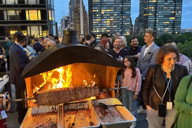 Erzurum'un Cağ Kebabı New York'ta tanıtıldı