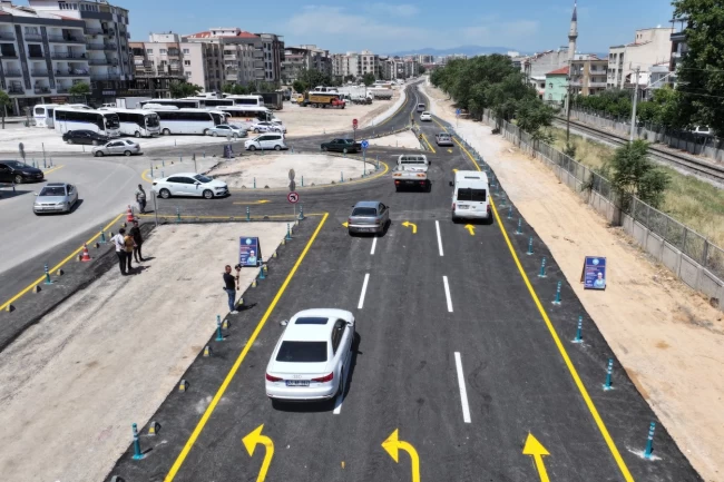 Manisa'da 18 yıllık Cider Yolu sorunu çözüldü