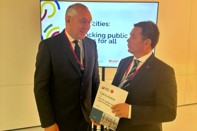 Bursa Osmangazi'den Avrupa'ya sürdürülebilirlik taahhüdü... Osmangazi Belediyesi Türkiye'de ikinci oldu!