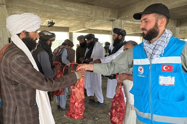 Yetimler Vakfı'ndan Afganistan'da kurban seferberliği