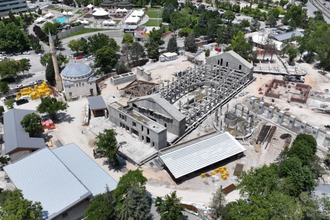 Konya'da sıfır karbon Şehir Kütüphanesi yükseliyor