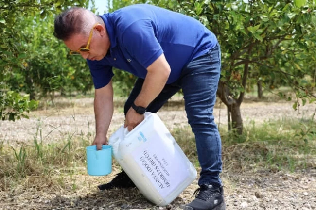 Organik atıklar toprak iyileştirici ürüne dönüştürüldü