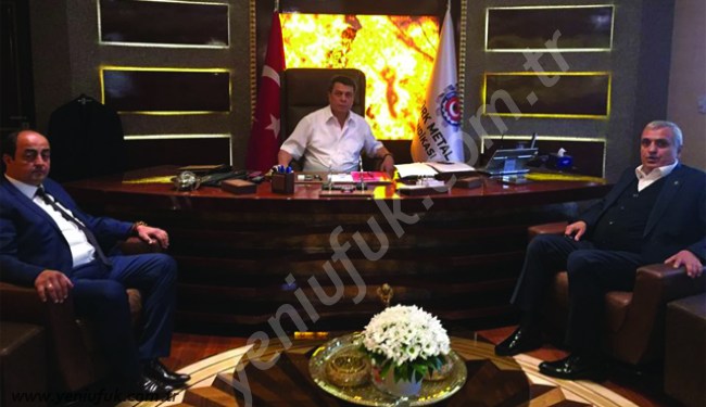 DEMİRTAŞ'TAN DOSTLARINA ZİYARET..