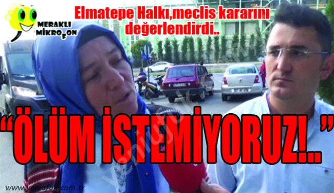 MERAKLI MİKROFON, ELMATEPE'DE..