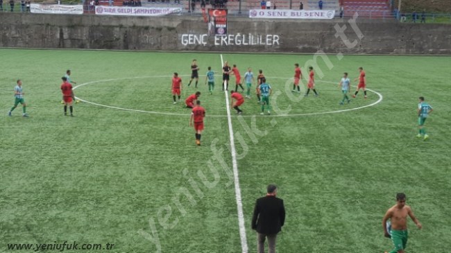 MAÇ SONA ERDİ.. KEPEZ 1-0 GALİP..