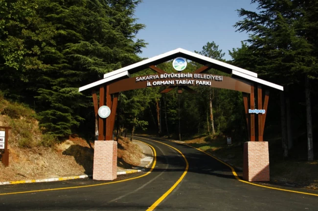 Sakarya'da tabiatın harikasına bayramda ziyaretçi akını