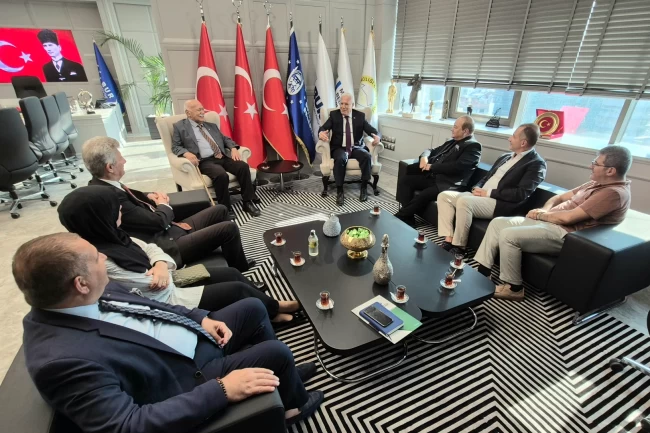 BUSİAD temiz Nilüfer Çayı için Mustafa Bozbey'le görüştü